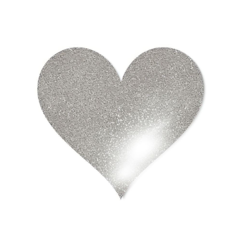 Silver icon jewelry glitter shape.