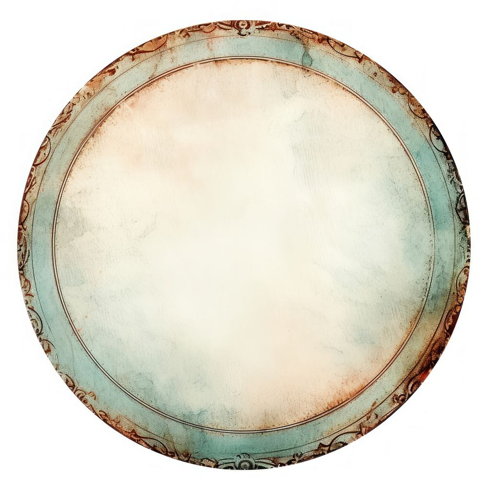 Vintage wunter circle frame backgrounds white background percussion.