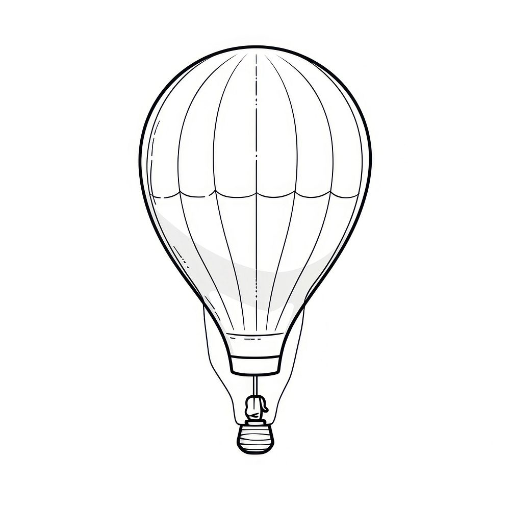 Balloon aircraft vehicle sketch.
