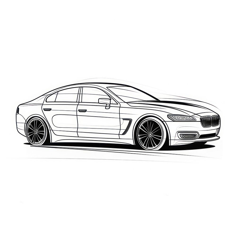 Car sketch vehicle drawing.