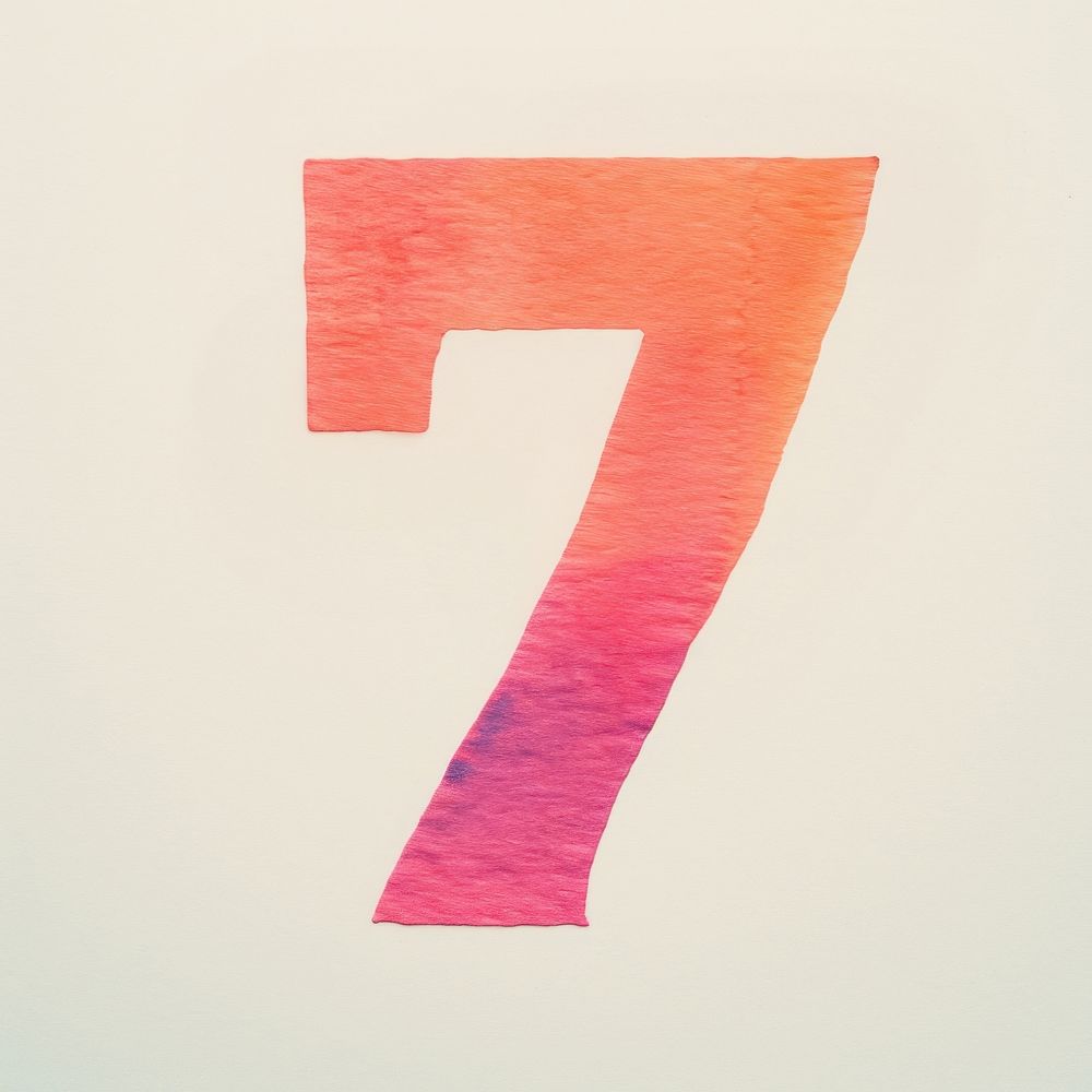 Number letters seven text pattern | Free Photo Illustration - rawpixel