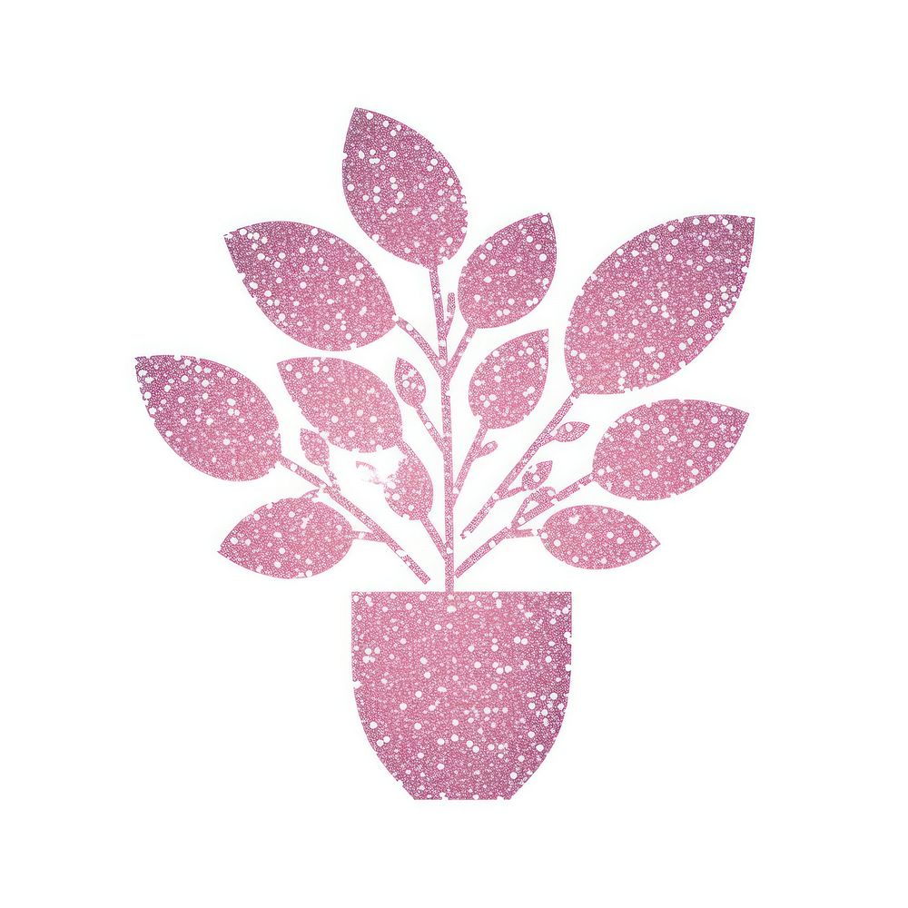 Pink color plant icon pattern flower petal.
