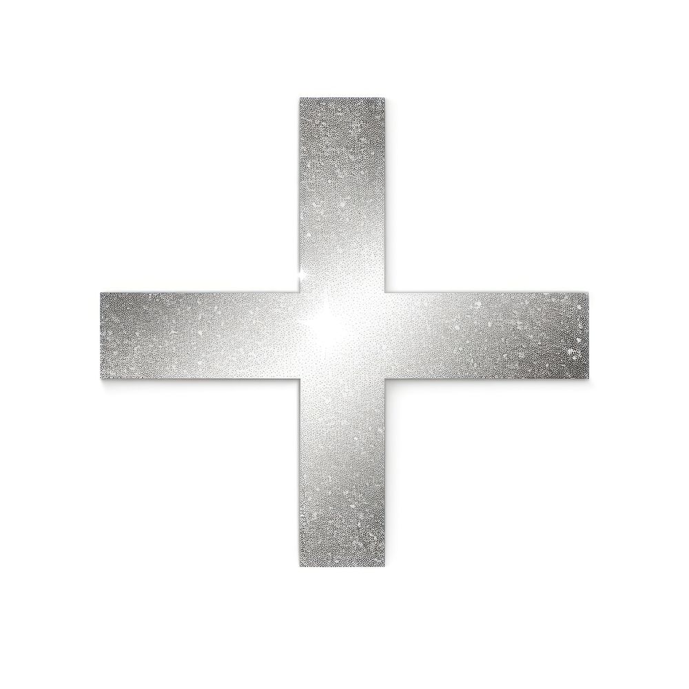Silver color hashtag icon symbol shape cross.