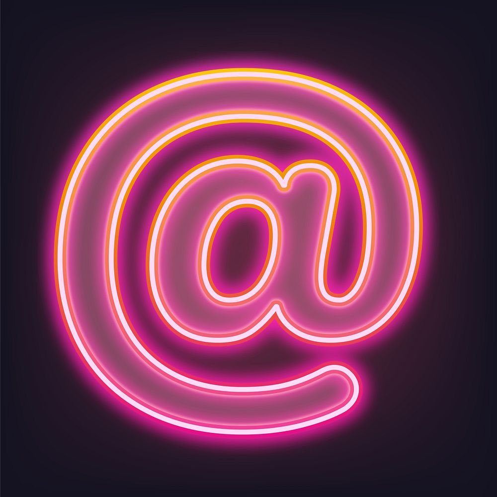 rate sign pink neon illustration | Free Photo Illustration - rawpixel