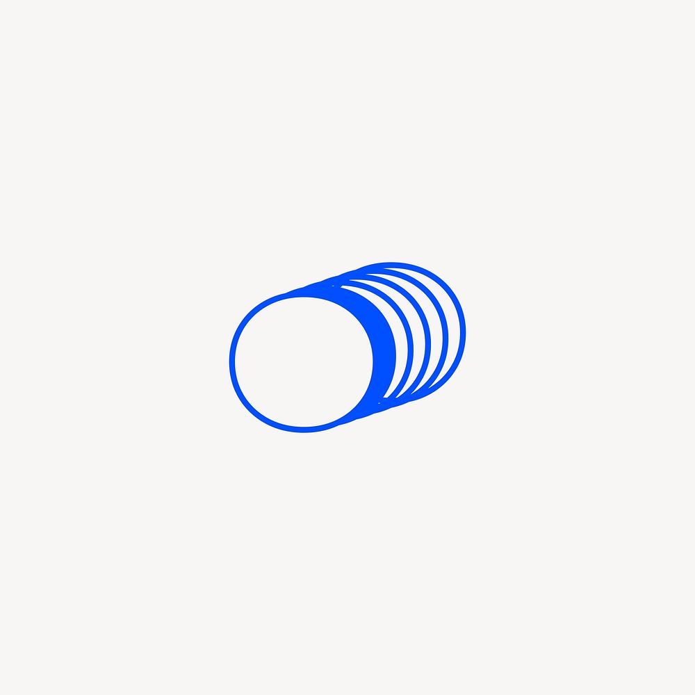 Blue dot symbol