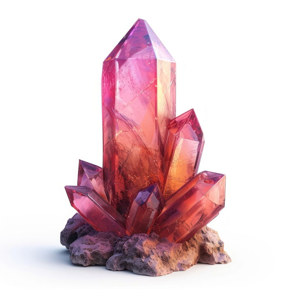 Trophy gemstone crystal amethyst.