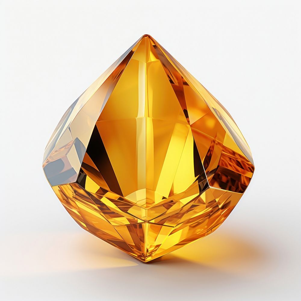 Lemon gemstone jewelry diamond.
