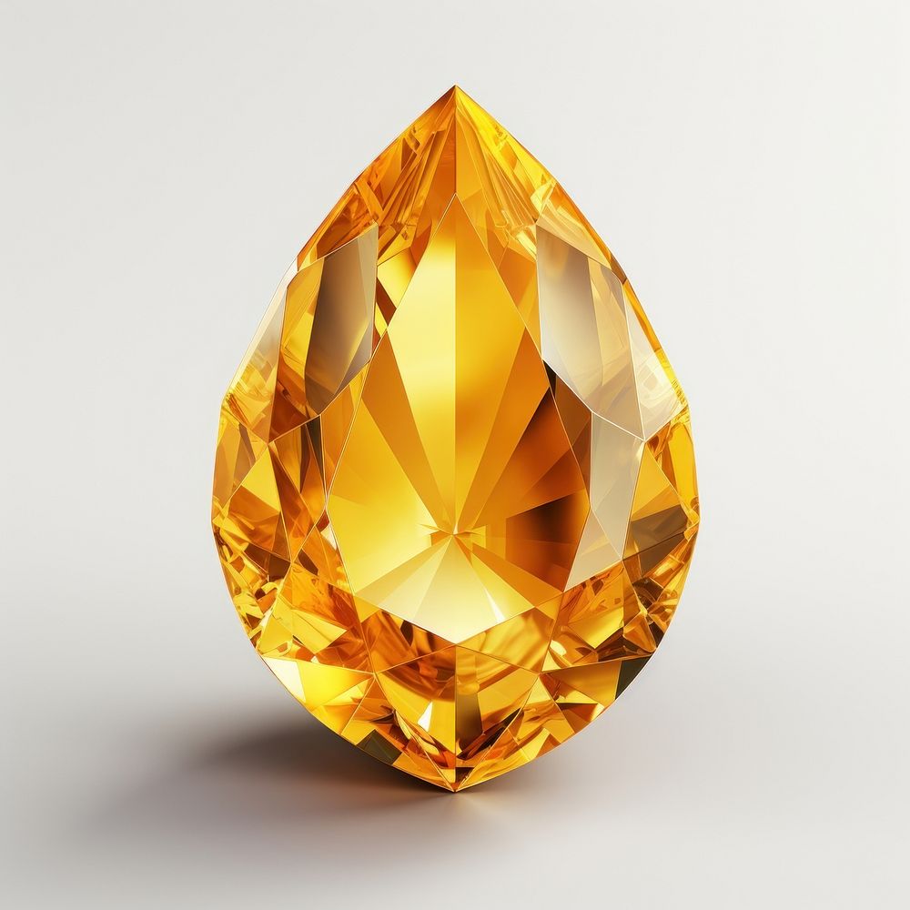 Lemon gemstone crystal jewelry.