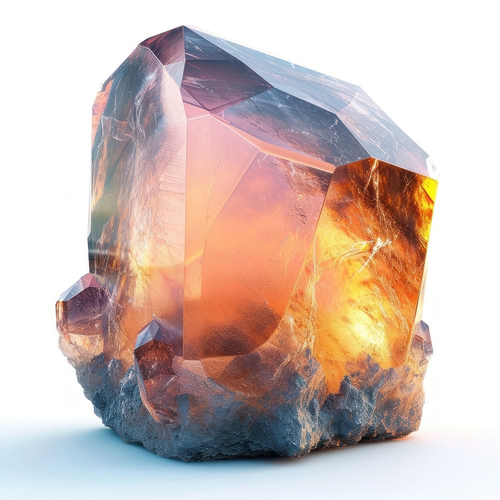 Box gemstone crystal mineral.