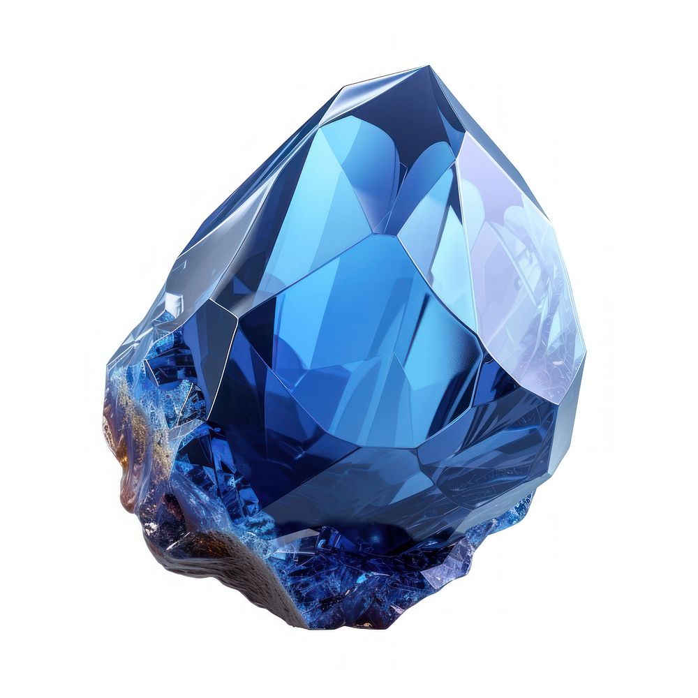 Blueberry gemstone crystal mineral.