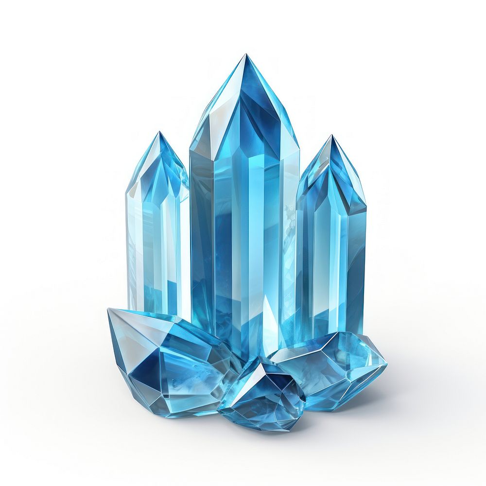 Building icon gemstone crystal jewelry.