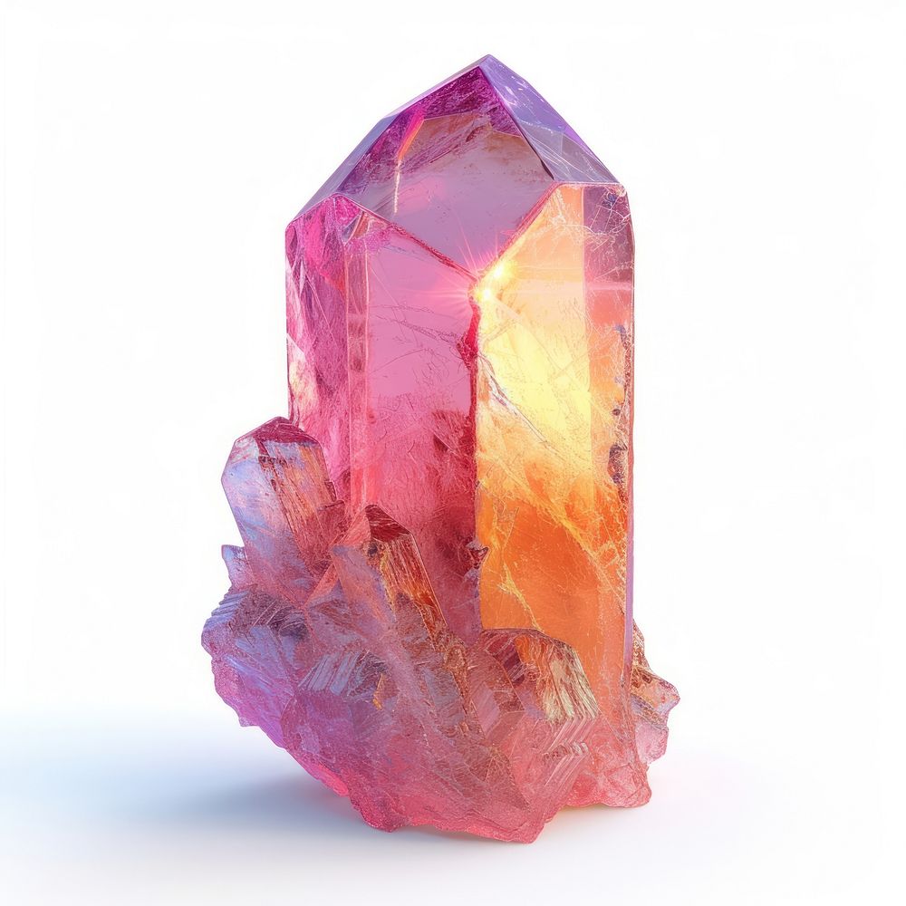 Candle gemstone crystal mineral.