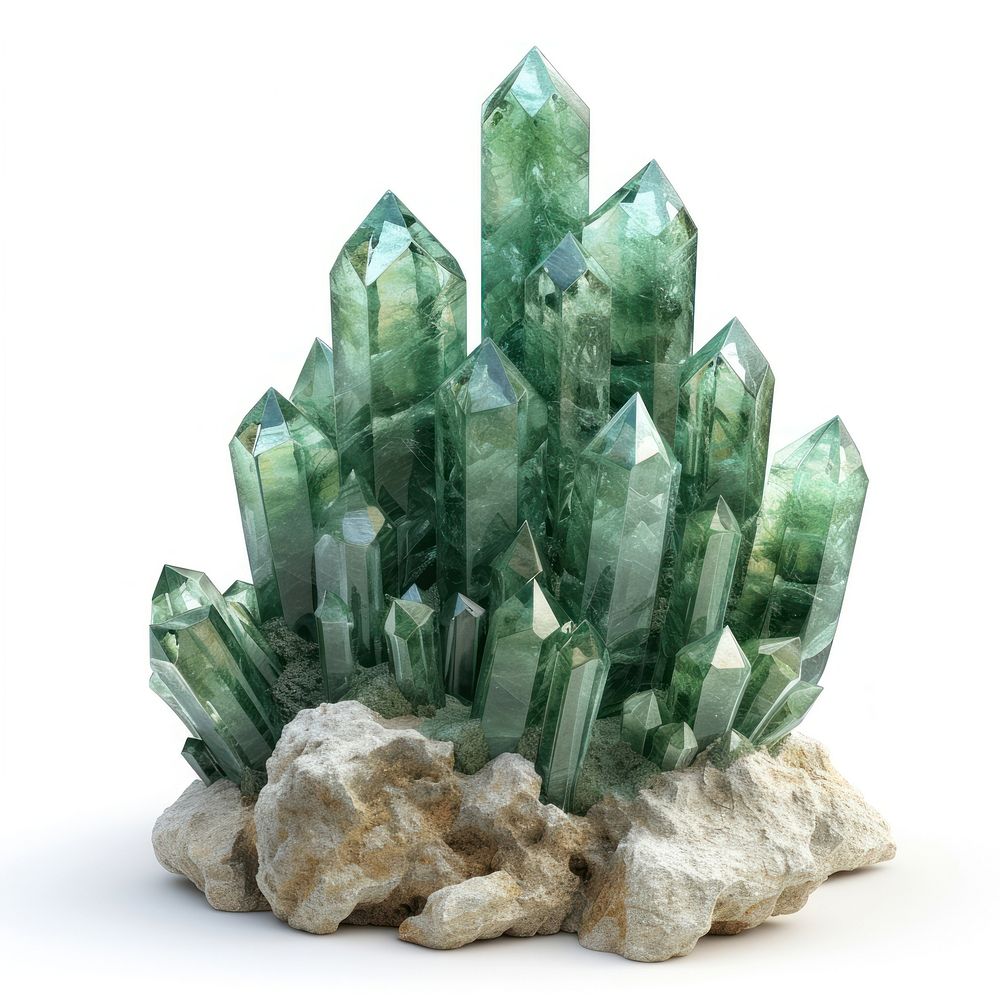 Cactus gemstone crystal mineral.