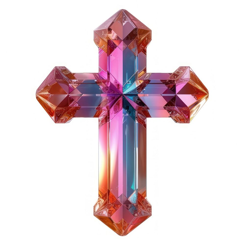 Cross cross gemstone jewelry.