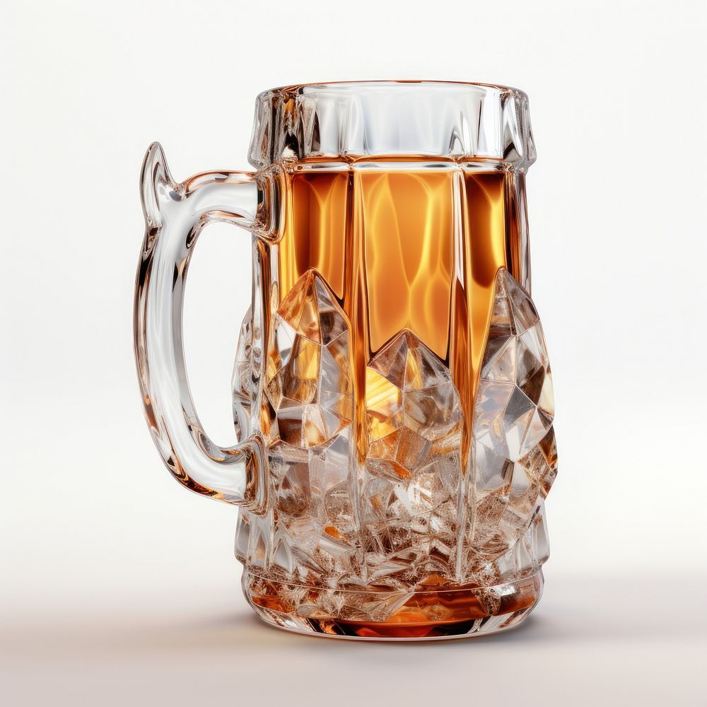 Mug of beer drink glass cup.