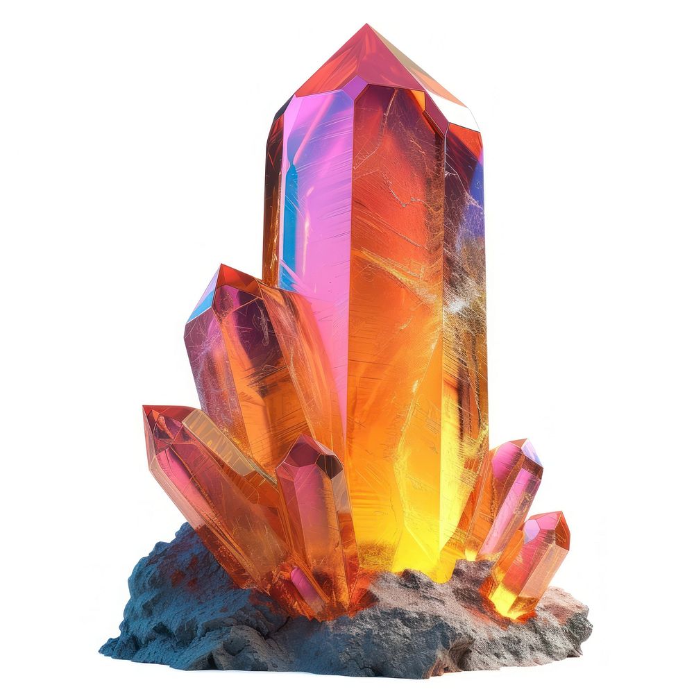 Small business crystal mineral quartz.