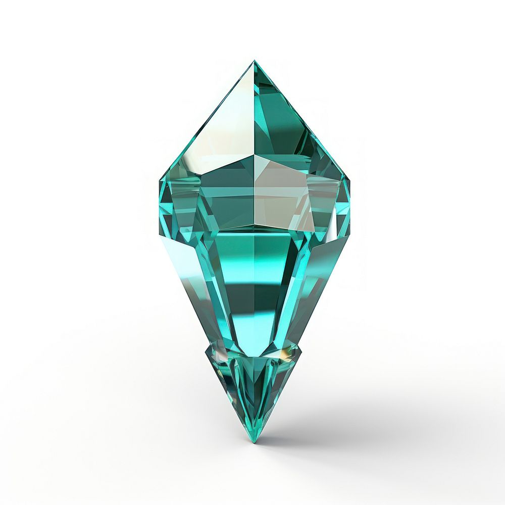 Pointer cursor icon gemstone jewelry emerald.