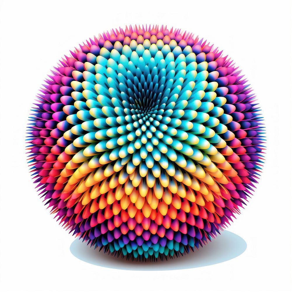 Crytal ball pattern art sphere creativity.
