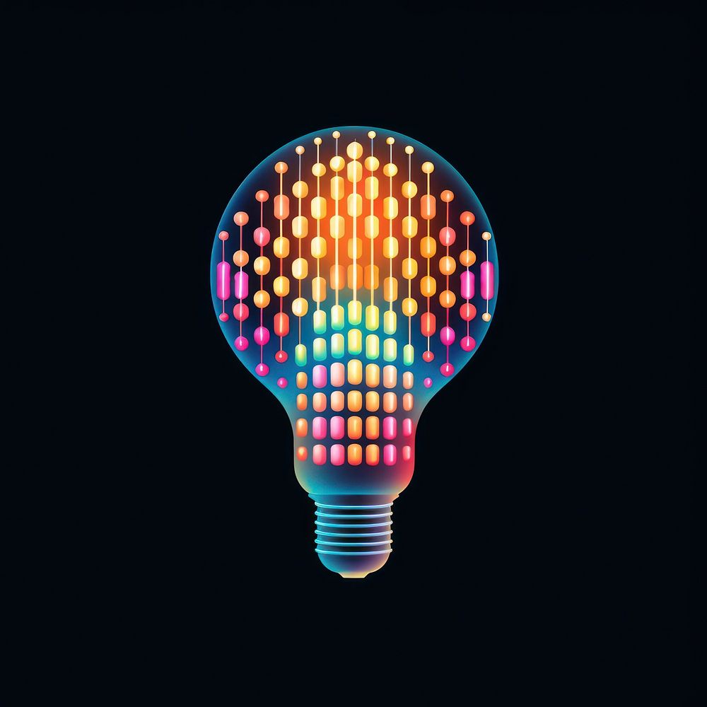 Light bulb lightbulb abstract illuminated.