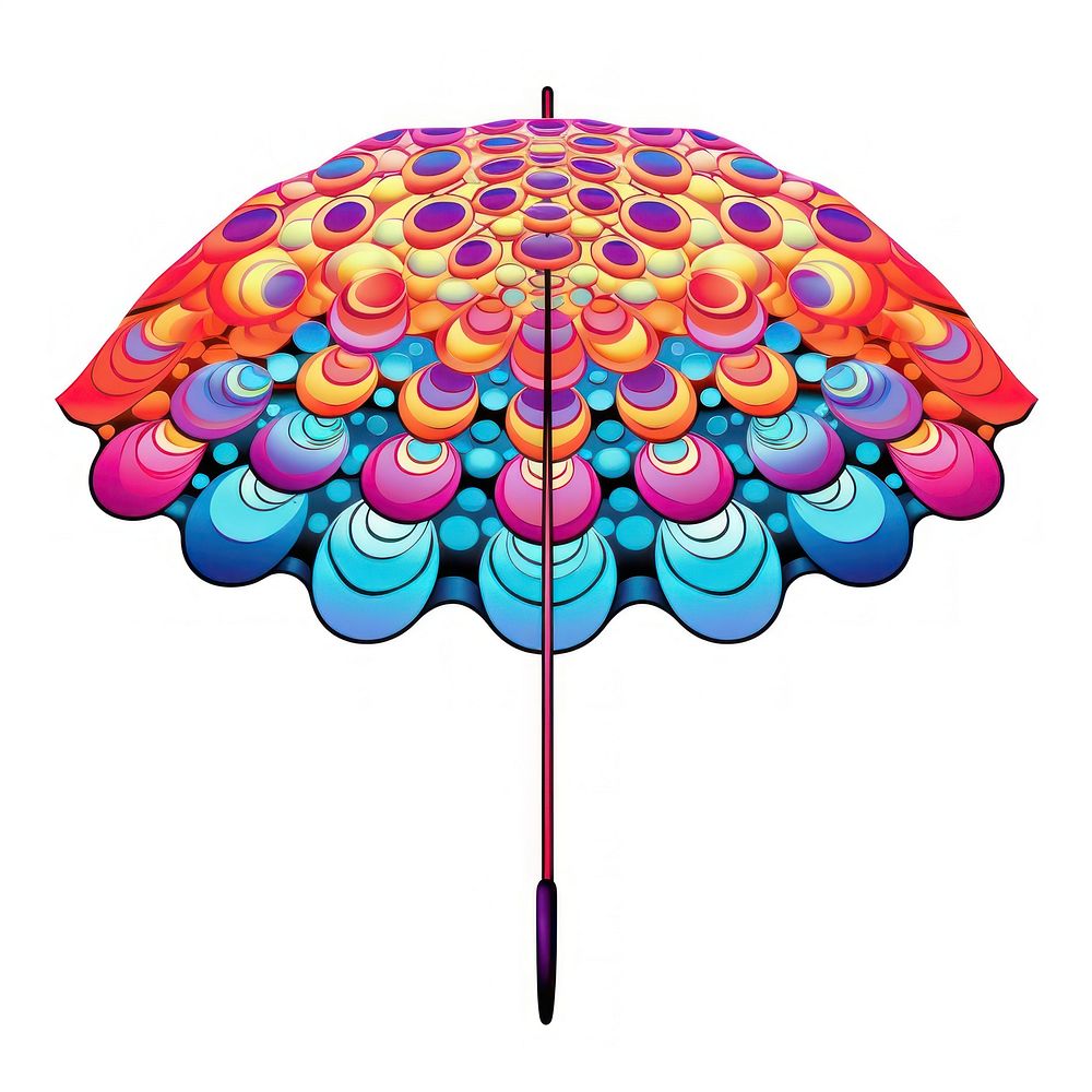 Umbrella pattern architecture creativity sheltering.