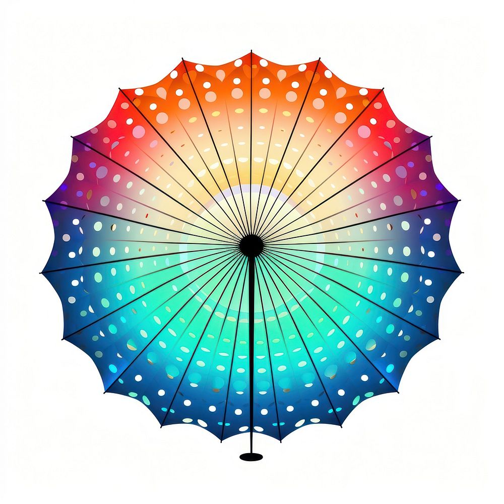 Umbrella pattern creativity sunshade parasol.