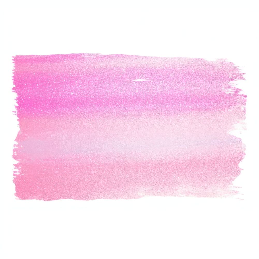 A holography pink shimmering backgrounds purple paint.