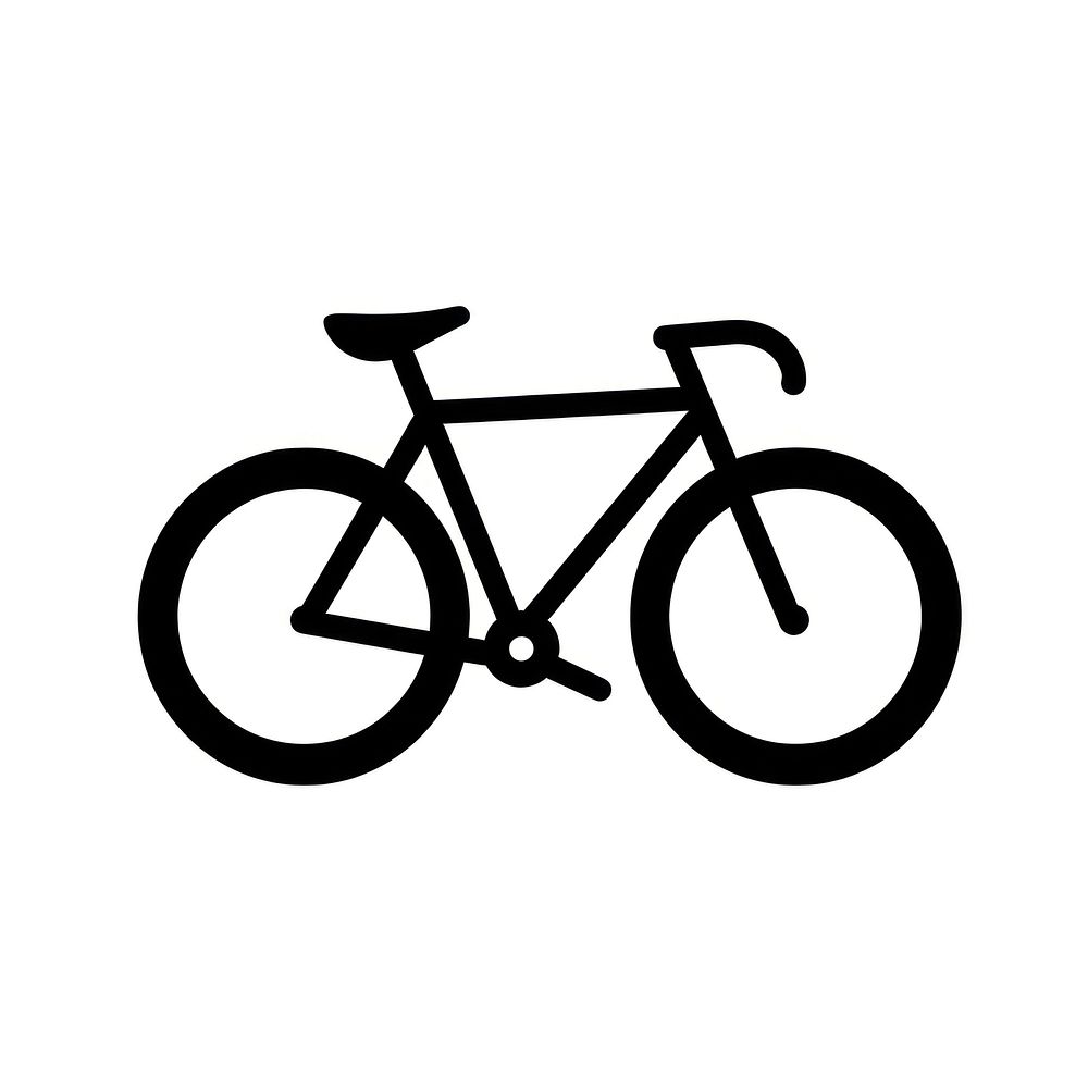 Bike logo icon vehicle bicycle black.
