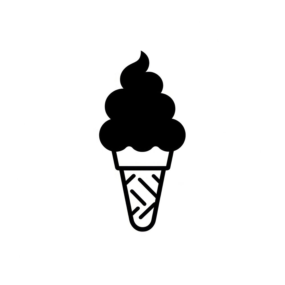 Ice cream logo icon dessert food dynamite.