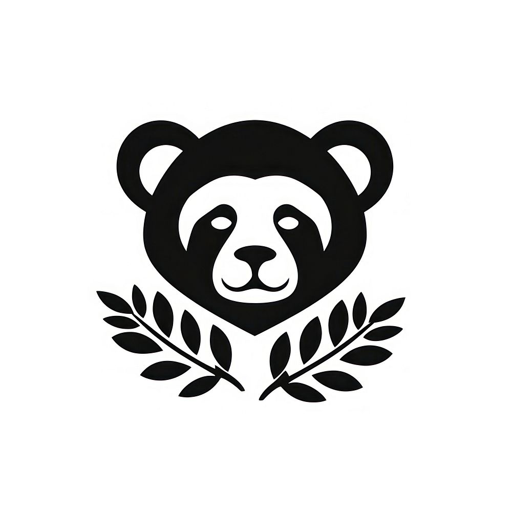 Koala logo icon mammal representation moustache.