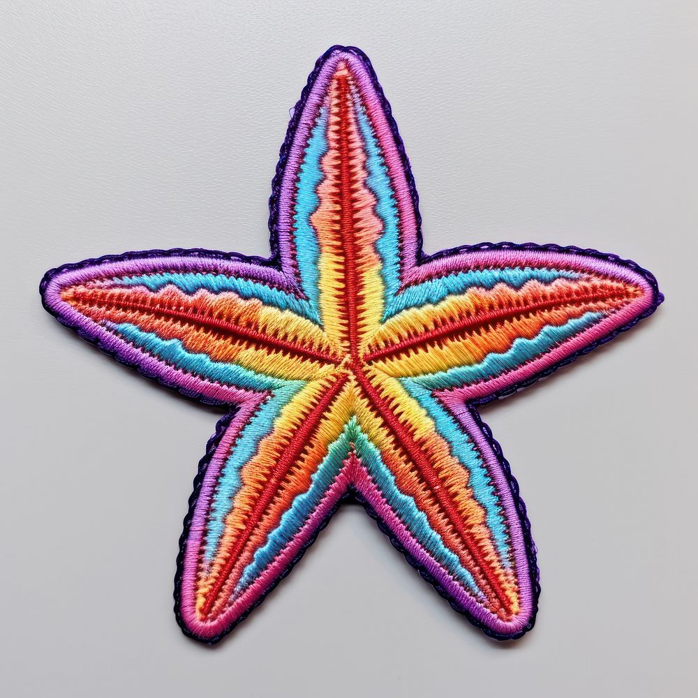 Starfish pattern art accessories.