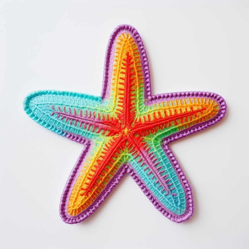 Starfish creativity echinoderm pattern.