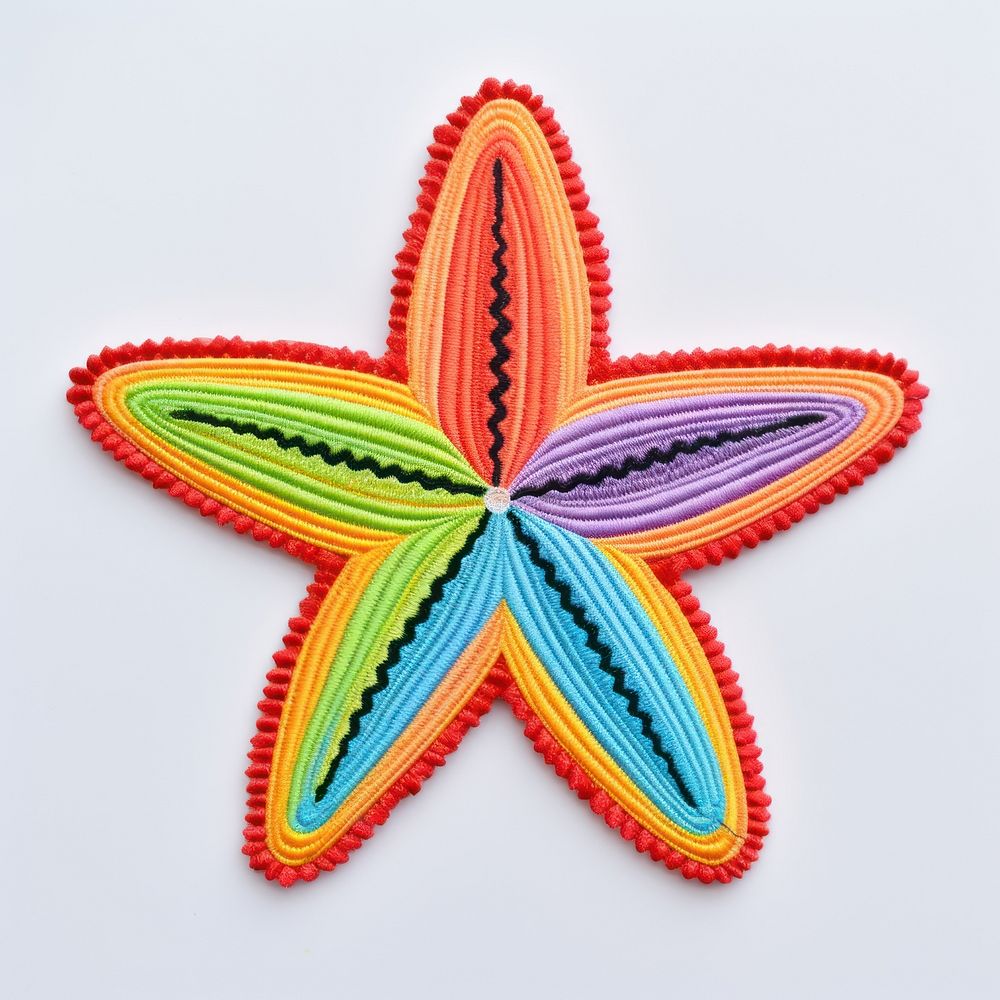 Starfish pattern art creativity.