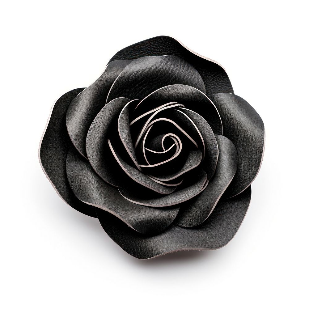 Brooch of rose jewelry flower plant.