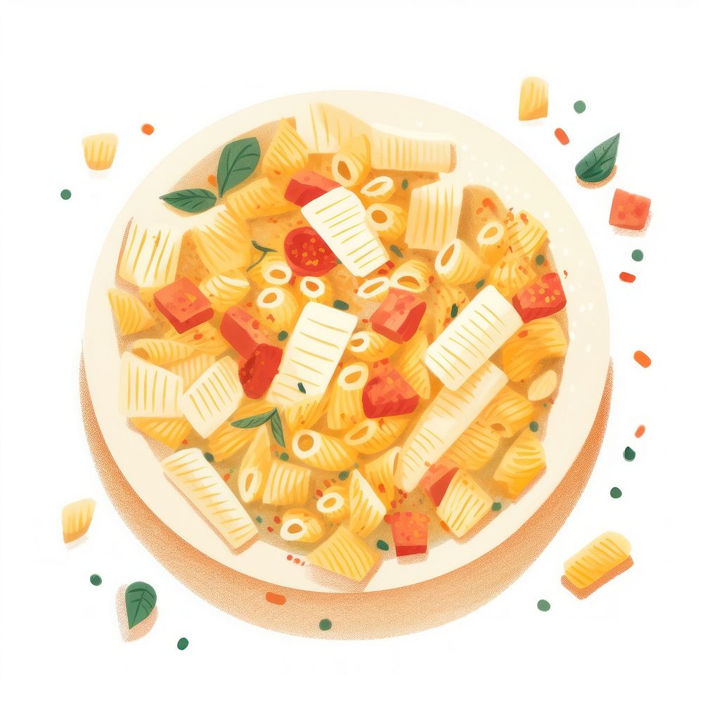Italian pastas food meal vegetable.
