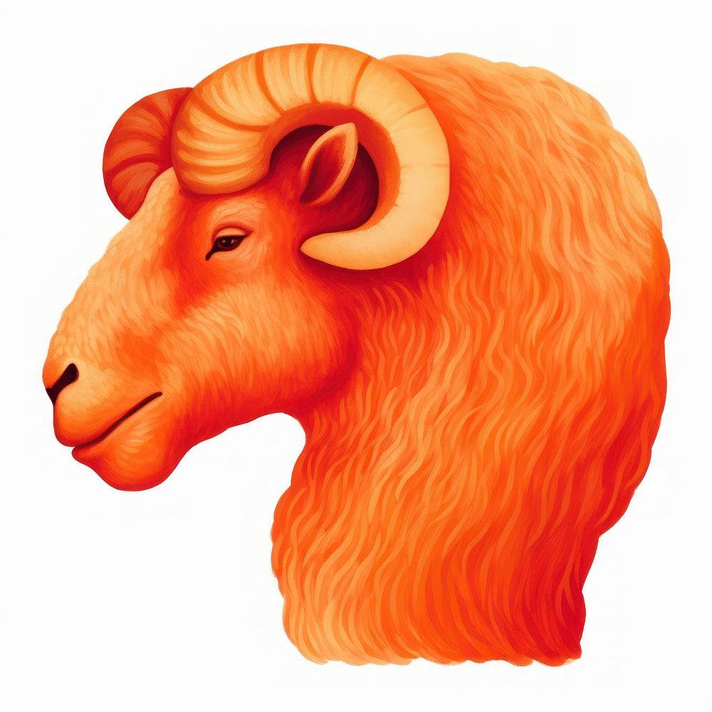 Aries logo livestock mammal animal.
