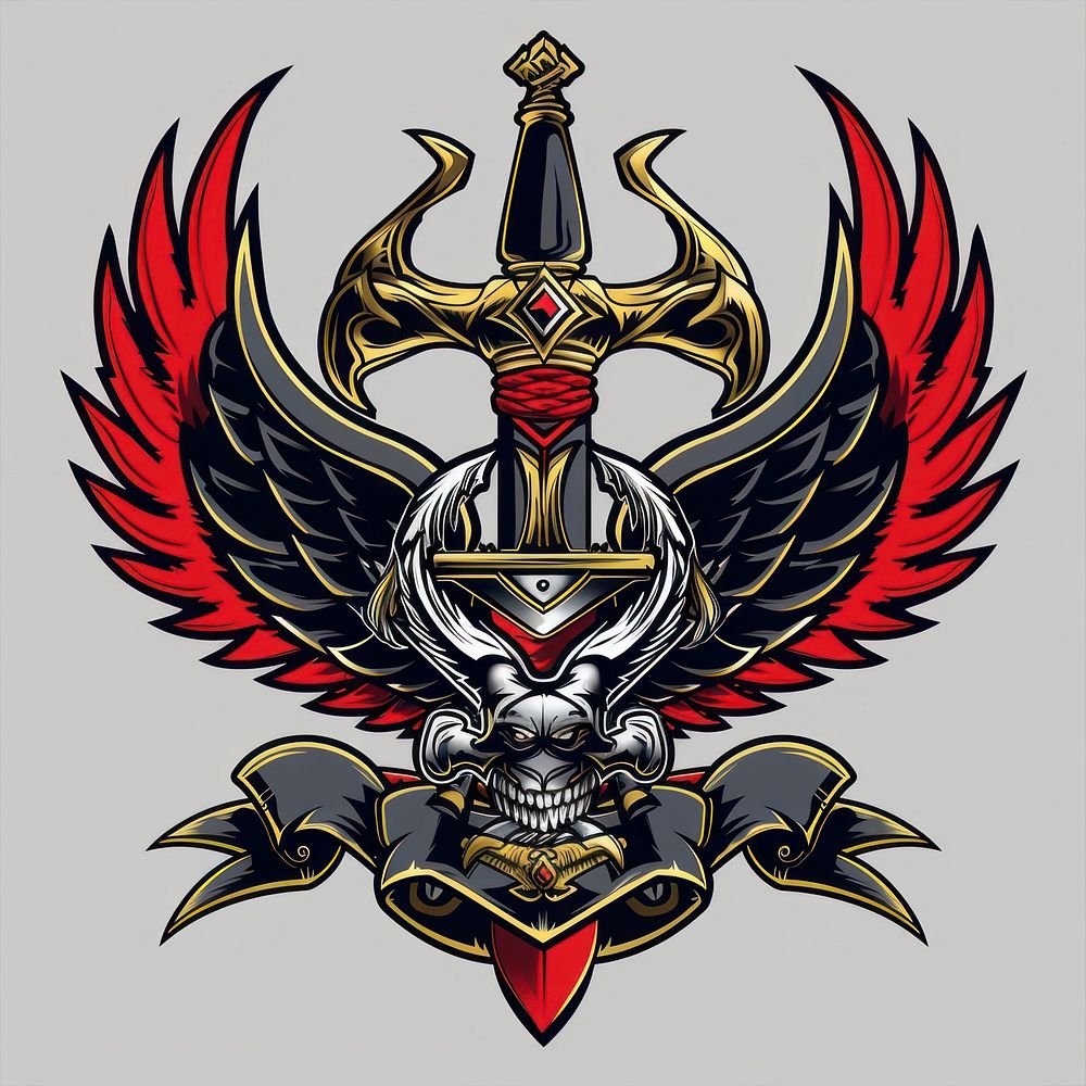 Pirates sword cross icon representation creativity weaponry.