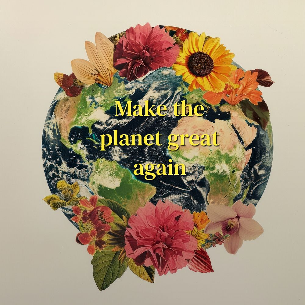 Environment  quote Facebook post template