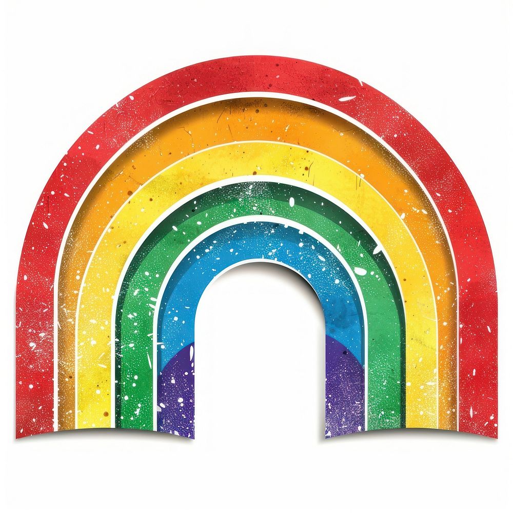 Rainbow with rainbow image architecture clothing swimwear.