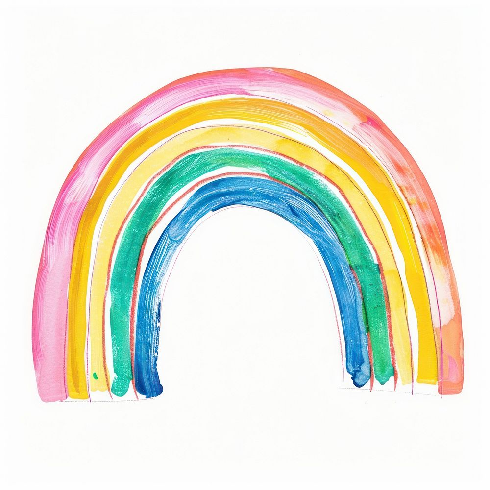 Rainbow illustration architecture appliance arched.