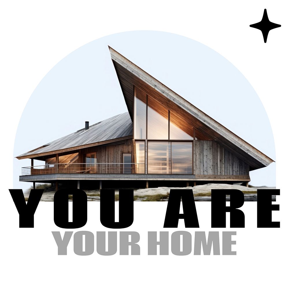 You're your home Instagram post 