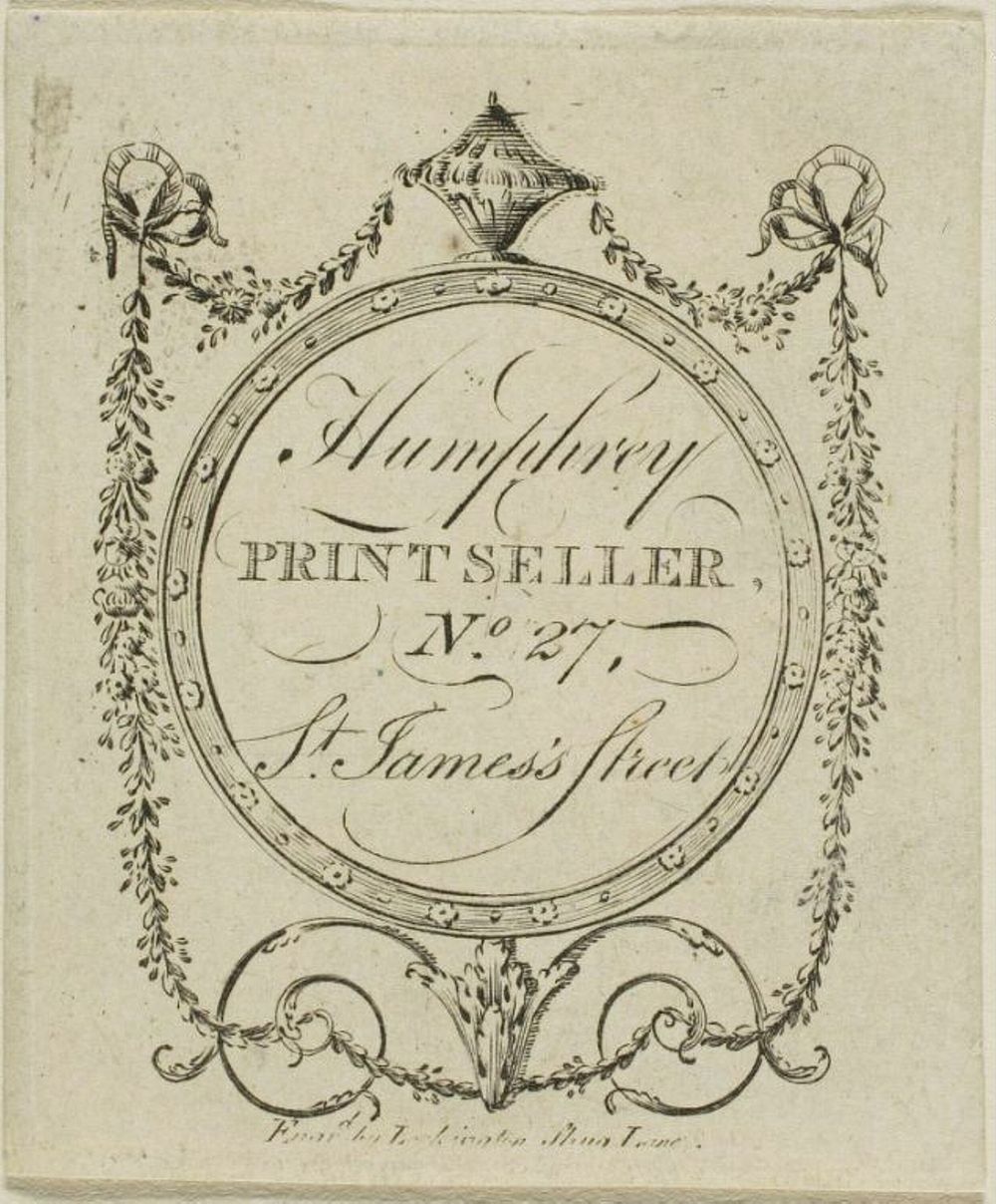 Humphrey, Printseller, No. 27 St. James's Street by John Lockington