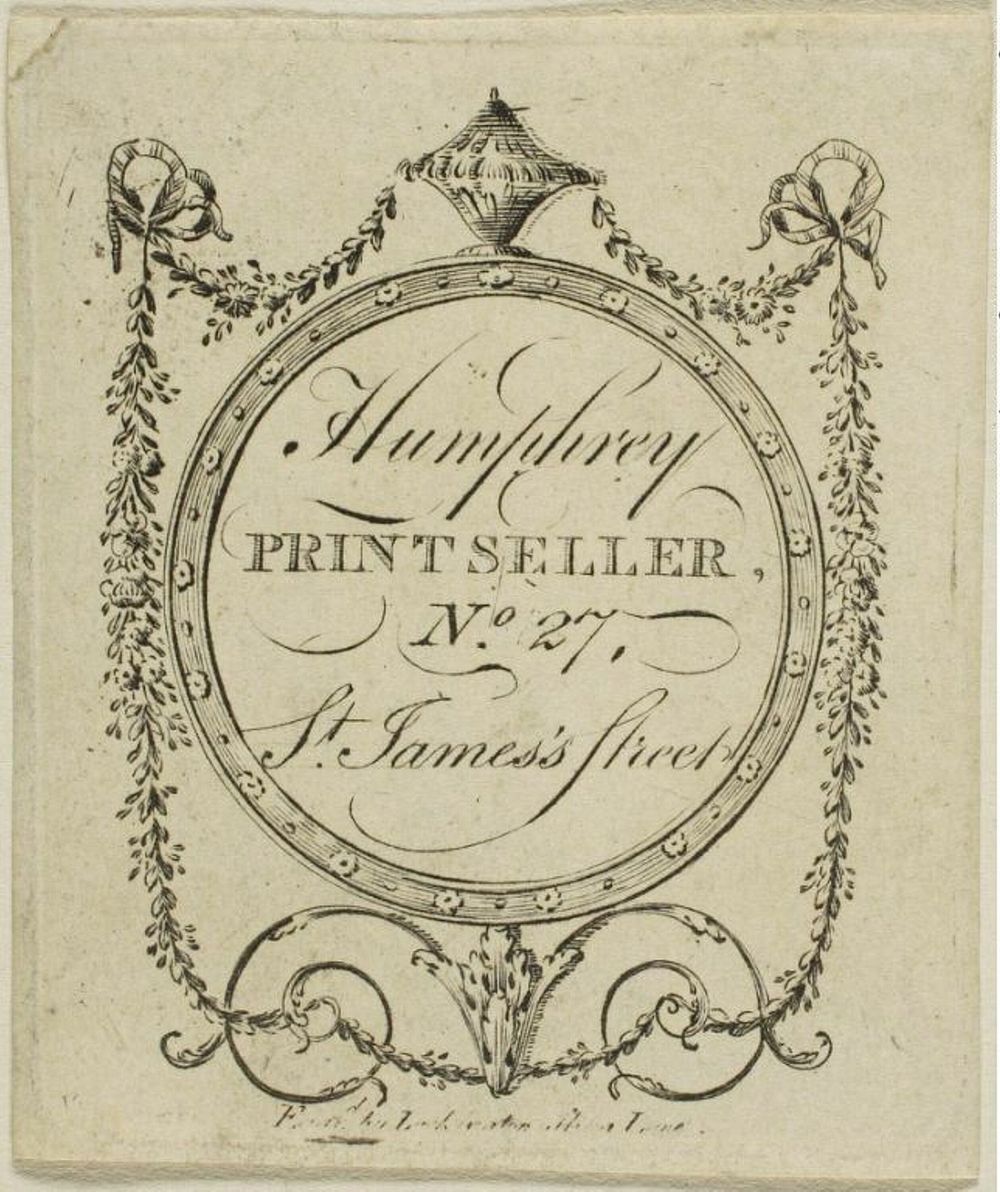 Humphrey, Printseller, No. 27 St. James's Street by John Lockington