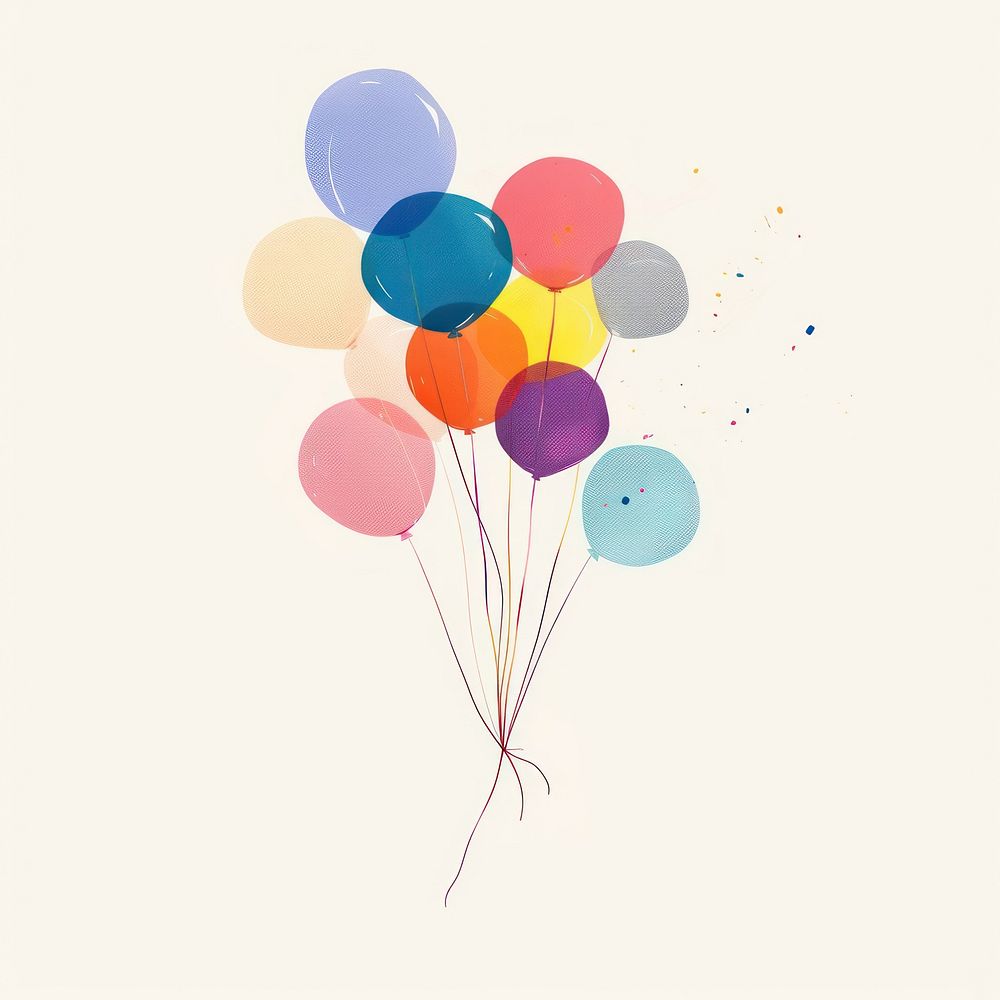 Birthday Balloons Flying balloon.