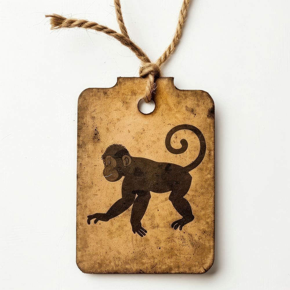 Monkey shape accessories accessory necklace.