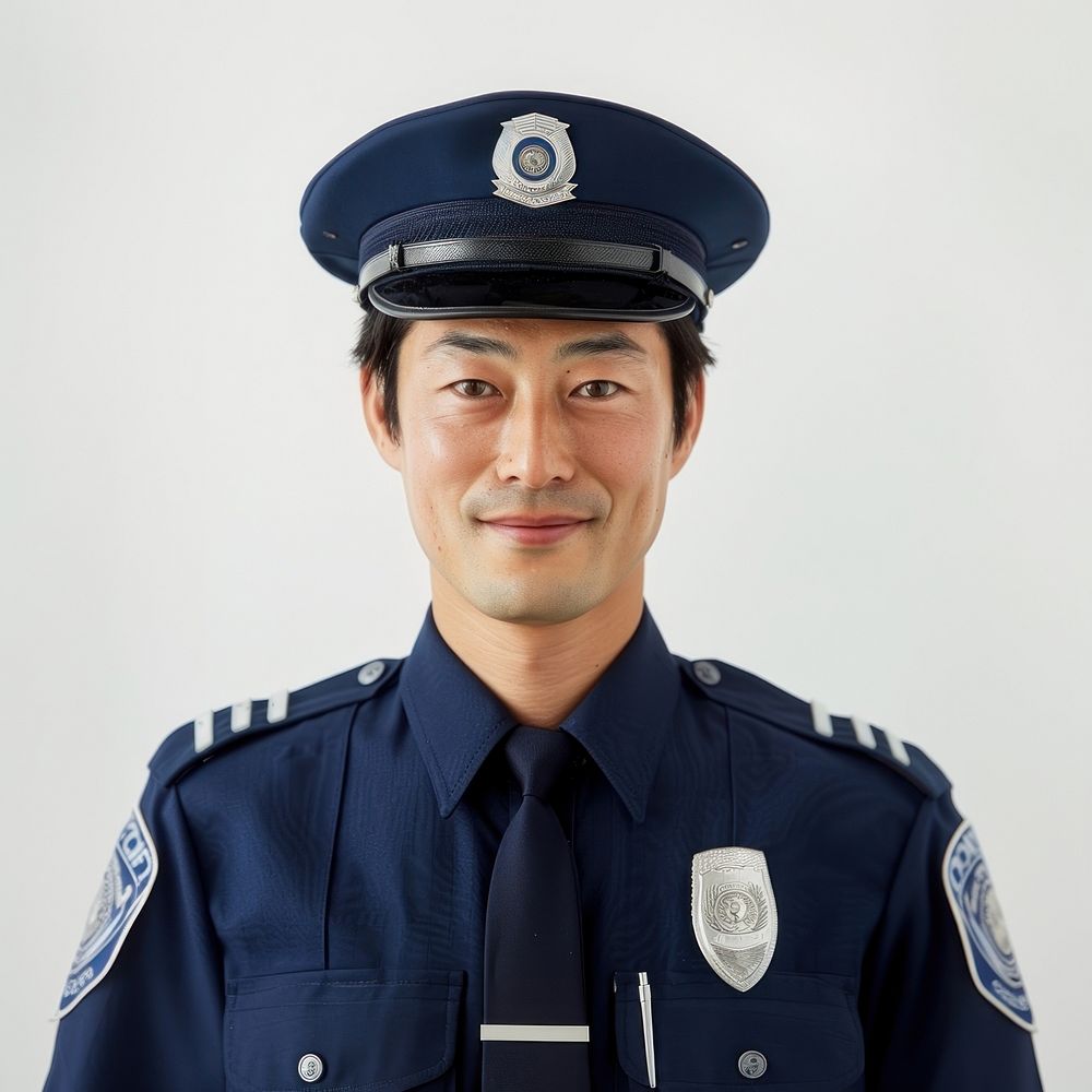 Japanese police smile accessories accessory clothing.