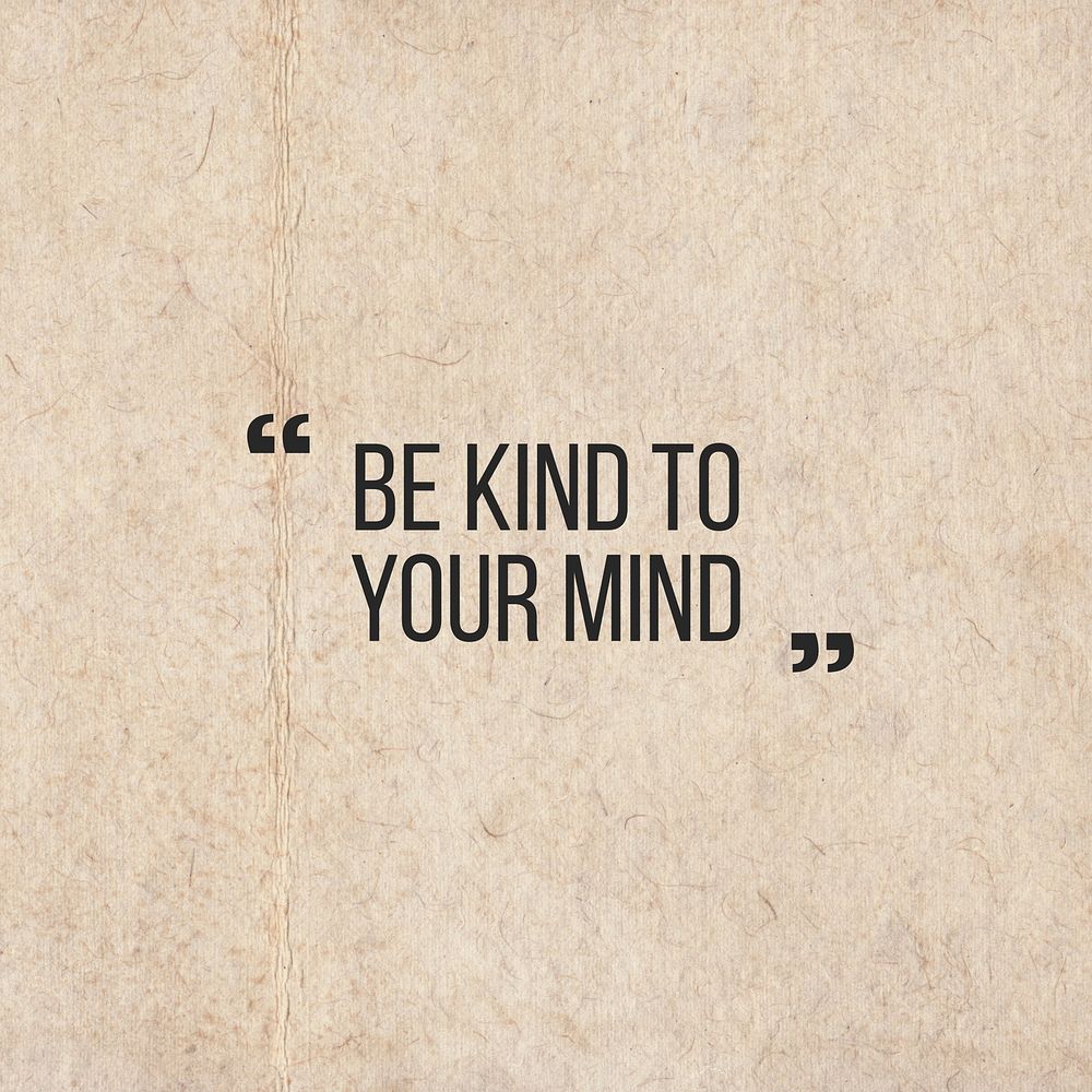 Be kind quote Instagram post template