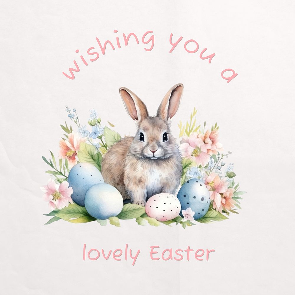 Easter wish Facebook post 