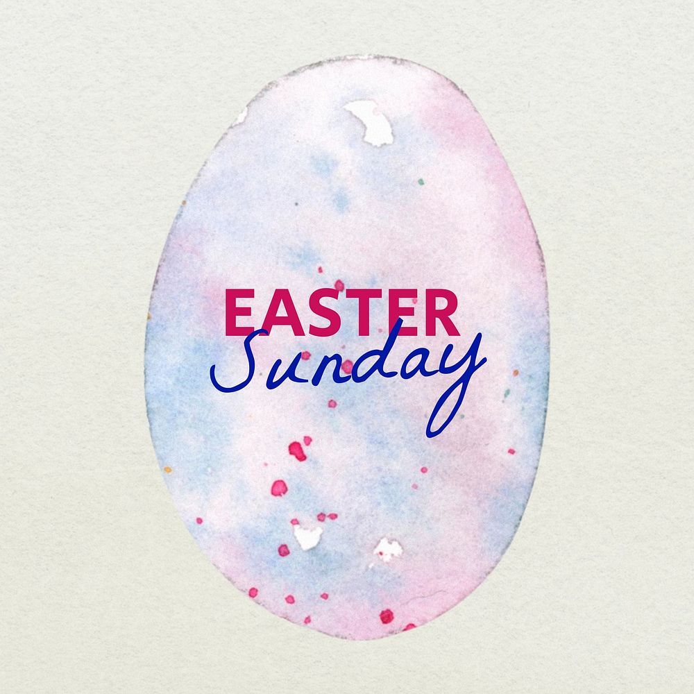 Easter sunday Facebook post 