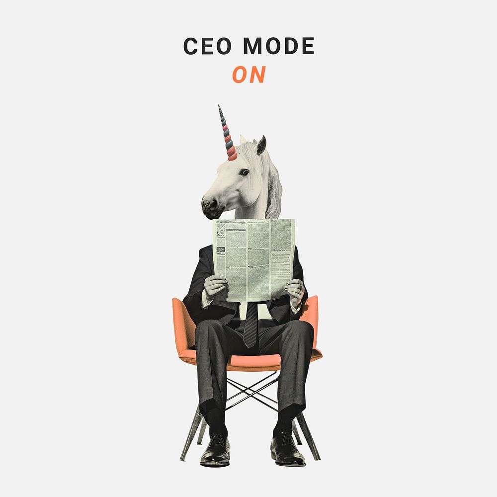 CEO mode on Facebook post 