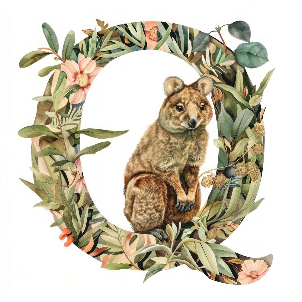 The letter Q animal mammal nature.